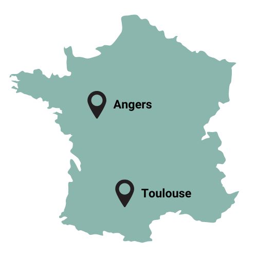 Entrepôts logistiques angers et toulouse