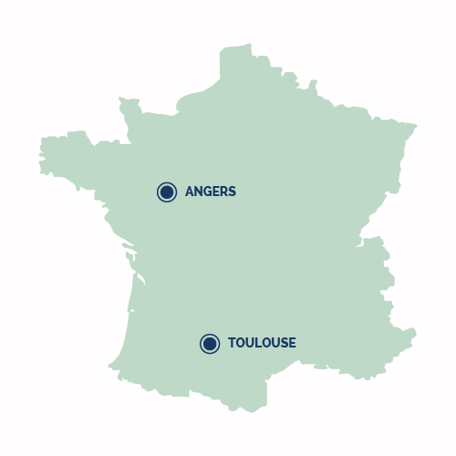 Entrepôts logistiques angers et toulouse