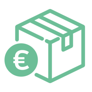 Pictogramme Greenlog, gain de temps - argent